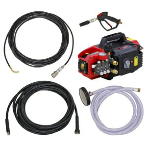 アサダ 高圧洗浄機8/60P 電動式 自吸式・水道直結方式 消費電力1.4kW 圧力5.7MPa(58kgf/㎠) HD0860P｜電材堂