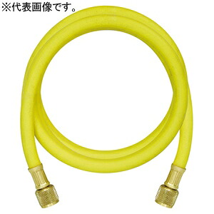 アサダ 3/8''チャージングホースプラスⅡ ロングタイプ 長さ762cm 黄 Y14625