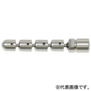アサダ 1/4''スズランノズル ピンM2型 1/8''ねじ 後方4穴 HD00158｜電材堂