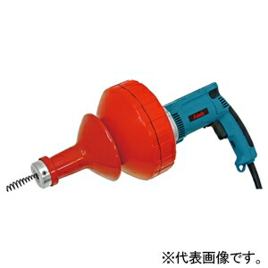 アサダ 排水管清掃機 ≪ドレンクリーナE75≫ ワイヤ無し仕様 清掃能力φ20～100mm DE75W