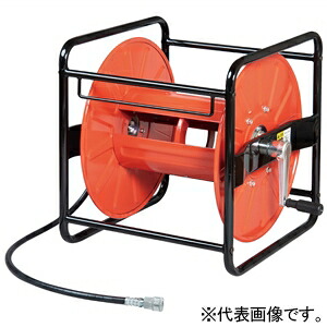 アサダ 導管木管 高圧導管・洗管導管用 クイックカプラ 巻取能力のある導管長さ60m 固定ディスク03293
