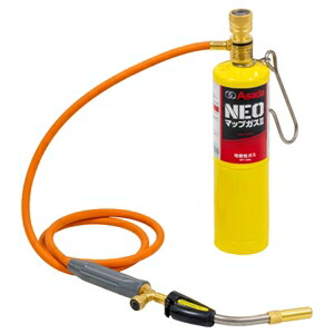 アサダ NEOターボホースシングルセット 炎体温2200℃ 懐中電灯大きさφ12粍(金管楽器φ15粍) 導管長1.5m HT510S