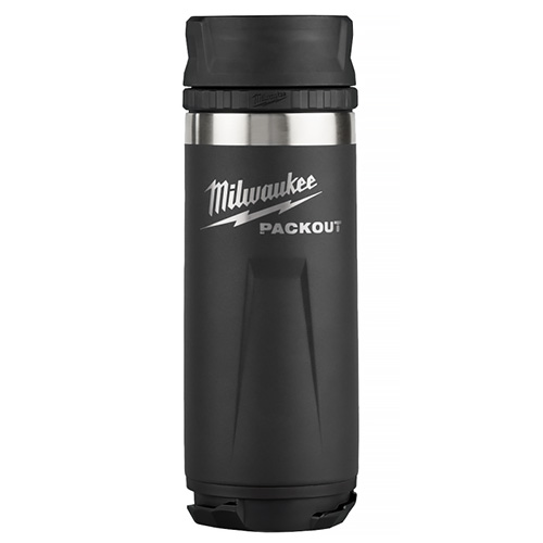 ミルウォーキー PACKOUT 真空マグフタ付ボトル Sサイズ 容量530mL ブラック 48-22-8395B