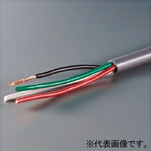 オーナンバ ビニルキャブタイヤ長円形コード 2心 0.75㎟ 300V以下 100m巻 白 VCTFK0.75SQ&times;100mシロ｜電材堂 9,676円