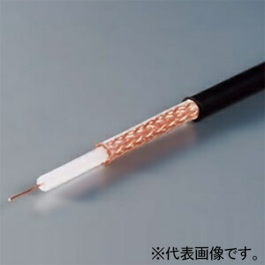 楽天市場】伸興電線 5C-2V 高周波 同軸ケーブル 200m巻 色 黒 : 電材