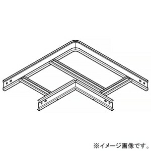 ネグロス電工 内・外直角L形分岐ラック SRタイプ BLC方式 組立式 幅600mm ステンレス製 S-SRLAC60｜電材堂