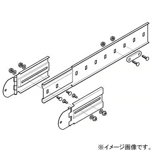 ネグロス電工 マルチ型水平自在接続金具 QRタイプ 溶融亜鉛めっき仕上げ Z-QRBL1