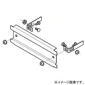 ネグロス電工 エンドキャップ QRタイプ 適合ラック幅1000mm ステンレス製 S-QRC100K｜電材堂