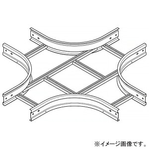 ネグロス電工 X形分岐ラック QRタイプ BLC方式 組立式 幅600mm 高耐食性めっき鋼板製 SD-QRX60