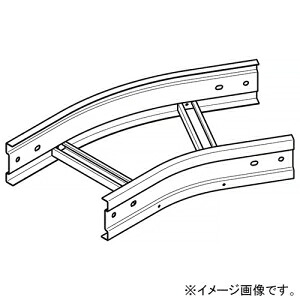 ネグロス電工 水平ベンドラック QRタイプ 角度30° BLC方式 幅1200mm 溶融亜鉛めっき仕上げ Z-QRA1230G