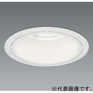 遠藤照明 LEDベースダウンライト 幅広枠タイプ 8000TYPE 水銀ランプ400W器具相当 埋込穴φ200mm 広角配光 ERD7140WA