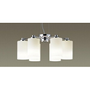 パナソニック LED白熱電球7.4WX6シャンデリヤ白熱電球色 上昇限度吊下型 LED(白熱電球色) 柱廊用シャンデリヤ 直付印字機 LED白熱電球取り替えっこ型  LGB19680K