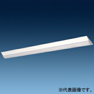 日立 交換形LEDベース器具 《スマートユニット》 一般形 直付形 40形 逆富士形 NC4A1+CE404WWE-X14A｜電材堂