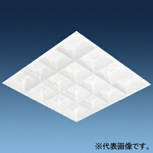 日立 一体形LEDベース器具 埋込形 埋込穴600mm角 スクエアタイプ ルーバ付 初期照度補正・連続調光兼用形 TLE454AW-JZL14A