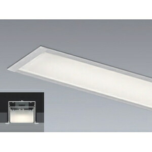 遠藤照明 LEDデザインベースライト 《リニア70》 スリット埋込タイプ 連結端用 長さ1200mmタイプ 6000lmタイプ ERK1006W+RAD-737WW