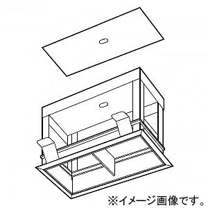遠藤照明 ハウジング ムービングジャイロシステム・2灯用 黒 B-665BA｜電材堂