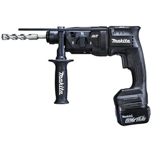 マキタ 18mm充電式ハンマドリルセット 14.4V リチウムイオン6.0Ah 黒 HR181DRGXB｜電材堂