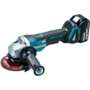 マキタ 125粍申し受ける式ディスクグラインダセット パドル取り替えっこ手合い 18V リチウムイオン6.0Ah   GA508DRGX