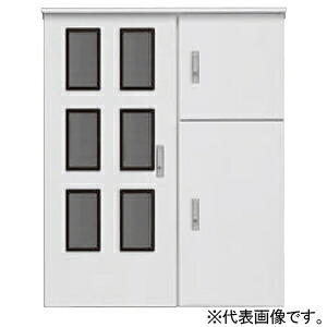 パナソニック 集合計器盤用キャビネット 屋外用 東京電力管内・中部電力管内 屋根付き 木製基板付 12窓 BOG7127VW｜電材堂