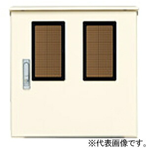 パナソニック WHM収納用キャビネット 屋外用 屋根付き 木製基板付 全電力管内用 WHMスペース2窓 BOW702VW