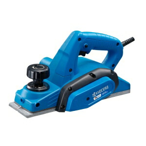京セラインダストリアルツールズ カンナ 単相100V 4.7A 450W 切削深さ:0~1.0mm ブレーキ付 ML-83S|電材堂