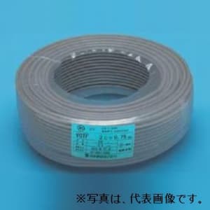 伸興電線 ビニルキャブタイヤ丸形コード 3.5㎟ 2心 100m巻 灰色 VCTF3.5SQ&times;2C&times;100mハイ｜電材堂