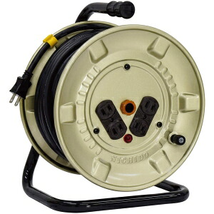日動工業 電工ドラム 100V アースなし 20m NNP-204D