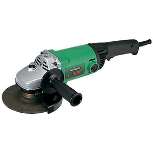 HiKOKI 電気ディスクグラインダ 200V仕様 トイシ外径150mm コード2.5m G15SP-200V｜電材堂