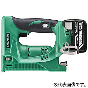 HiKOKI コードレスタッカ 14.4V 本体のみ リチウムイオン独居室用 ステープル幅12粍・長さ13粍まで N14DSL(NK)