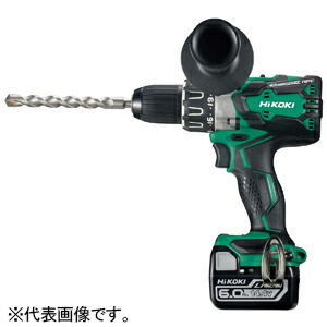 HiKOKI コードレス振りまわすドライバドリル 14.4V 本体のみ リチウムイオン蓄電池用 大径ブラシレスモーター キーレスチャック13粍  DV14DBL2(NN)