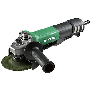 HiKOKI 電気ディスクグラインダ 200V仕様 ACブラシレスモーター パドルスイッチ トイシ外径125mm コード2.5m G13BYEQ2-200V｜電材堂