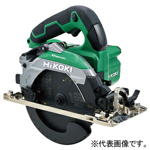 HiKOKI コードレス丸のこ 18V セット品 のこ刃外径φ165mm 切込み深さ66mm 黒鯱(クロシャチ)付 C1806DB(2XPZ)