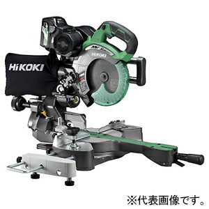 HiKOKI コードレス卓上スライド丸のこ 36V セット品 マルチボルトシリーズ 一尺切断(312mm) のこ刃外径φ190mm C3607DRA(K)(XPSZ)