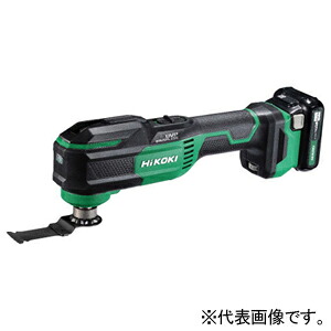 HiKOKI コードレスマルチツール 10.8V 仕掛ける品 リチウムイオン独居室用 直流ブラシレスモーター 振りまわす角度3.6°(両側足し加える)  CV12DB(LS)