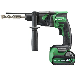HiKOKI コードレスロータリハンマドリル 18V セット品 マルチボルトシリーズ 集じん連動可能 直流ブラシレスモーター DH18DPB(2XPZ)