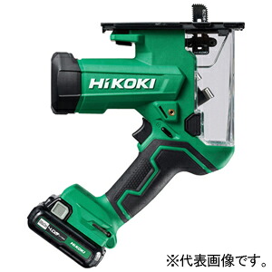 HiKOKI コードレスボードカッタ 10.8V セット品 リチウムイオン電池用 直流モーター ストローク数0~6000min-1 CK12DA(LS)|電材堂