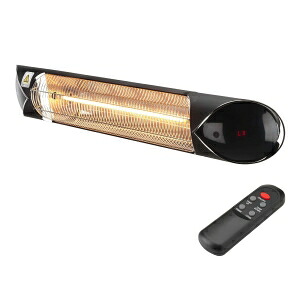 コンフォー Chrester ペガサス 2000・黒 200V 2000W タイプ 壁・天井取付モデル HEAT-A-202B｜電材堂