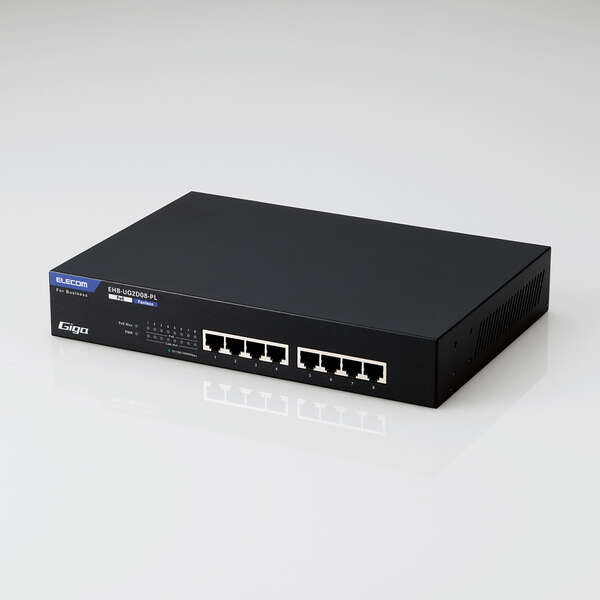 楽天市場】ELECOM レイヤー2 Giga対応 PoE Webスマートスイッチ EHB