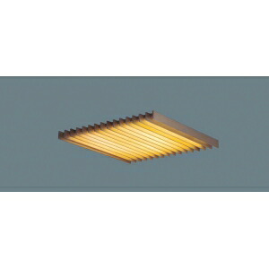 パナソニック 【10台セット】一体型LEDベースライト《iDシリーズ》 スクエアシリーズ 天井埋込型 LED電球色 和紙柄パネル木製ルーバタイプ 連続調光型調光タイプ XL574WBTKLA9_set