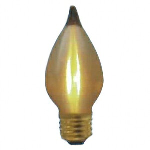 アサヒ 【お買い得品 100個仕掛ける】 百貨店蝋燭白熱電球 C48 120V40W 全光束:360ルーメン 口金:E26 糸なしせつ然たる C48E26120V-40W_100set