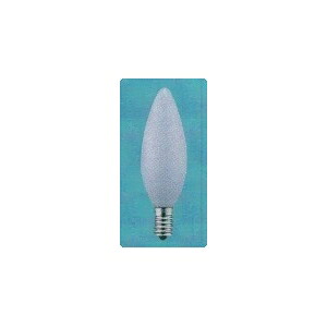 アサヒ 【お買い得品 100個セット】 シャンデリアランプ C32 105V25W 全光束:190lm 口金:E17 ホワイト C32E17100/110V-25W(S)_100set｜電材堂