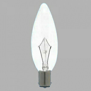 アサヒ 【お買い得品 100個仕掛ける】 外国で球シャンデリヤ C32 105V25W 全光束:210ルーメン 口金:B15D せつ然たる C32B15D100/110V-25W(C)_100set