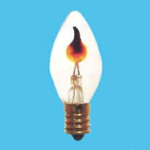 アサヒ 【お買い得品 100個書き割り】 フリッカーランプ C7 100V 1～2W 口金:E12 せつ然たる フリッカーC7E12100V1～2W_100set