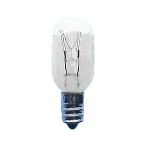 アサヒ ナツメ球 T20 110V15W 全光束:85lm 口金:E12 クリヤー ナツメT20E12110V-15W(C)_100set