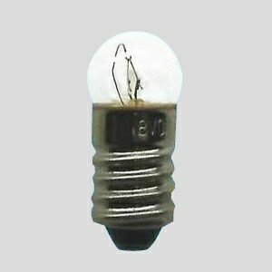 アサヒ 【お買い得品 100個セット】 パイロットランプ スポット球 G11 2.5V0.5A 口金:E10 クリヤー G11E102.5V-0.5A_100set