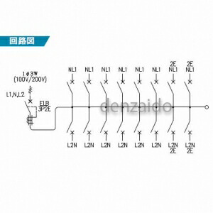 パナソニック スタンダード住宅分電盤 リミッタースペースなし 出力