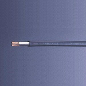 富士電線 ビニルキャブタイヤ長円形コード 2.0㎟ 100m巻 黒色 VCTFK2.0SQ&times;100mクロ｜電材堂