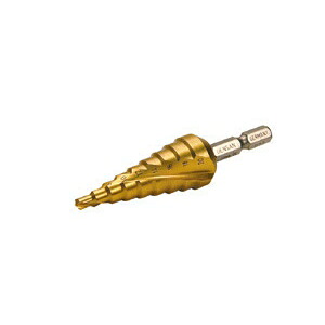ジェフコム ステップドリル(スパイラルタイプ) チタンコーティング φ4～20 DSST-420R