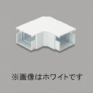 マサル工業 【お買い得品 10個セット】 《エムケーダクト 付属品》 平面マガリ 2号 ホワイト MDM122_10set｜電材堂