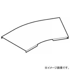 ネグロス電工 水平ベンドカバー 角度30° 適合ラック幅900mm 溶融亜鉛めっき仕上げ Z-CVA930